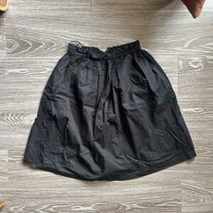 L'Academie Black A-Line Skirt